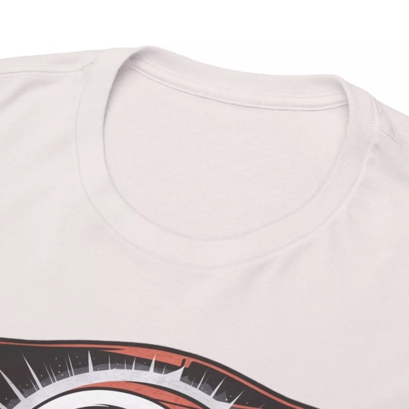 Eclipse Meowster - Solar Spectacle Unisex Cotton T-shirt - Picture 2 of 2